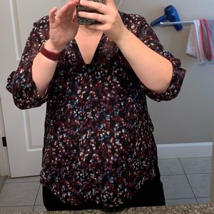 Polka dot business shirt